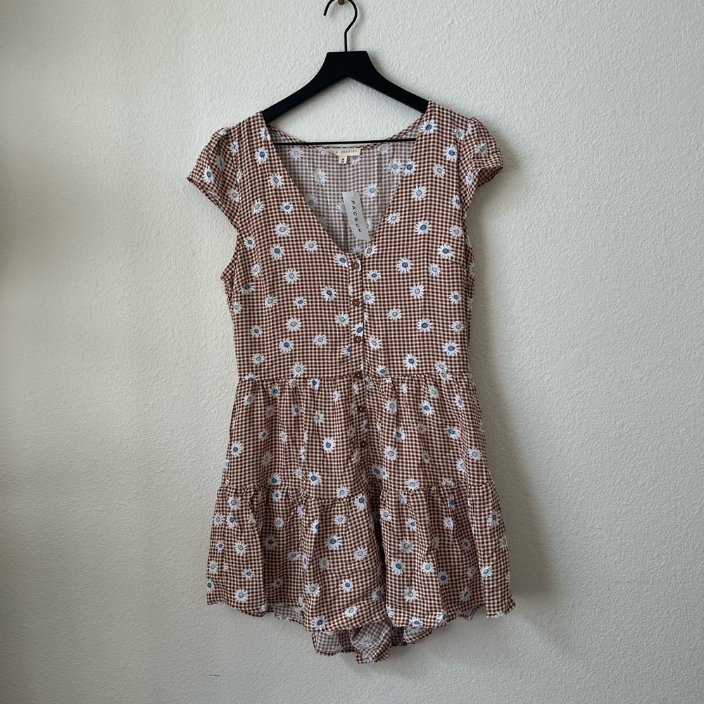 Brand New Pacsun Floral Romper